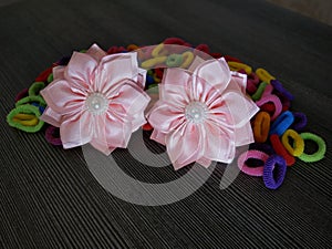 Colorful Elastic bands for hair