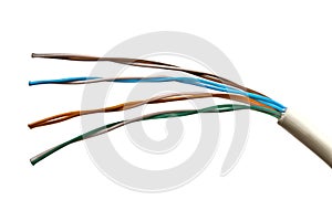 Colorful electrical wire