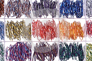 Colorful Electrical Wire Scrap Recycling