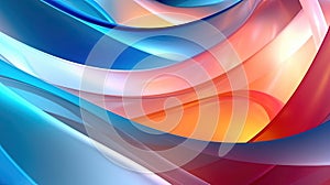 Colorful Elegant Abstract Acrylic Painting Design Background