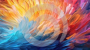Colorful Elegant Abstract Acrylic Painting Design Background