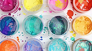 Colorful Embossing Powders for Vibrant Projects