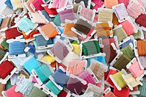 Colorful Embroidery Thread