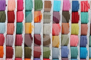 Colorful Embroidery Thread