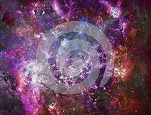 Colorful endless space