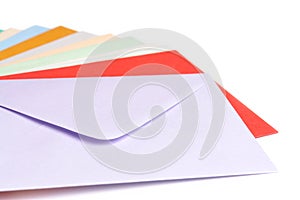 Colorful envelopes