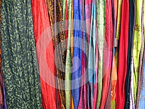 Colorful Fabrics photo