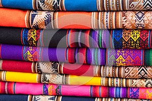 Colorful fabrics