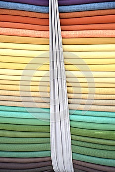 Colorful fabrics