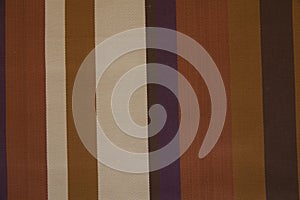 Colorful fabrics stacked