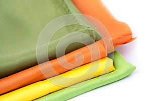 Colorful fabrics