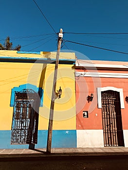 Colorful facades in the center of Merida, Mexico - MERIDA photo