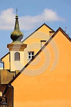 Colorful Facades in Zagreb, Croatia