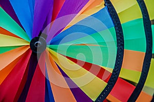 Colorful fan