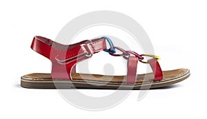 Colorful female sandal