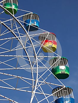 Colorful ferris wheel