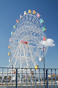 Colorful ferris wheel