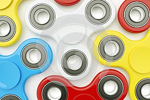 Colorful fidged Spinner - 3D Rendering