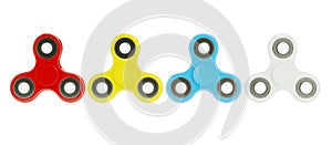 Colorful fidged Spinner - 3D Rendering