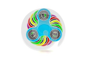 Colorful fidget spinner