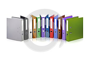 Colorful files