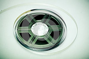 Colorful film reel