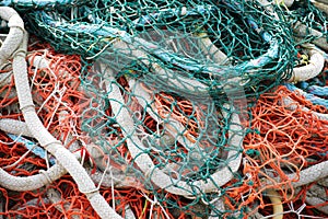 Colorful Fishing Nets Alaska