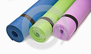 Colorful Fitness Mats