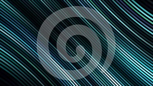 Colorful flashing neon lines in many diagonal rows, flowing fast digital background, seamless loop. Motion. Parallel