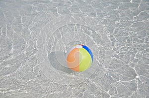 Colorful floating swimming pool ball
