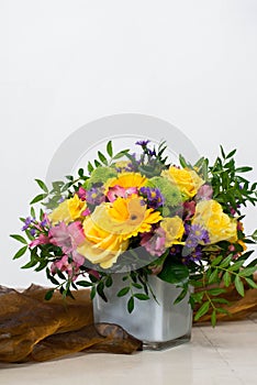 Colorful flowers bouquet