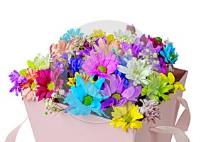 Colorful flowers bouquet