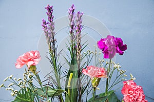 Colorful flowers bouquet