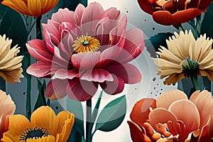 Beutifully Colorful flowers.