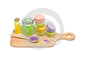 Colorful food paint