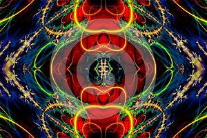 Colorful fractal image
