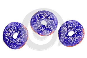 Colorful fresh doughnuts