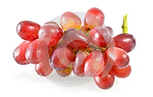 Colorful fresh grapes