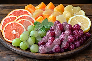 Vibrant Fruit Platter photo