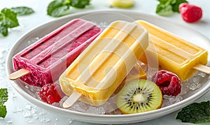 Fruity AI-Generated Popsicles