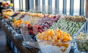 A Luxurious Fruit Buffet