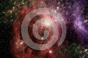 Colorful galaxy outer space background Elements of this image furnished by NASA