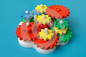 Colorful gears