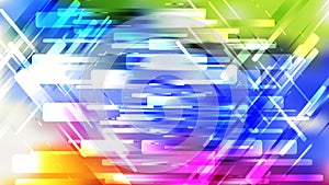 Colorful Geometric Abstract Background Vector Image