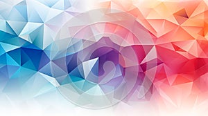 colorful geometric ai generated 3D background