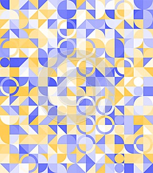 Colorful geometric pattern. Triangle surface textures. Low poly design.