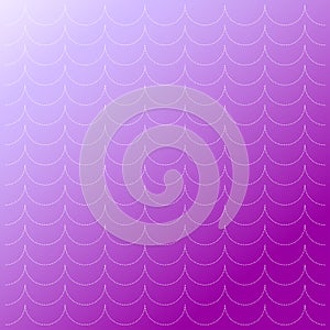 Colorful geometric seamless repetitive vector curvy waves pattern texture background.