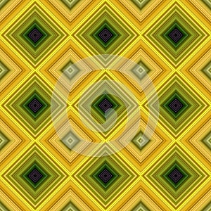 Colorful geometrical seamless diagonal square pattern - vector mosaic background