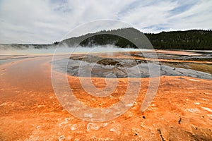 Colorful Geysers Yellowstone National Park