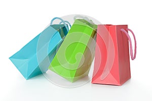 Colorful gift bags